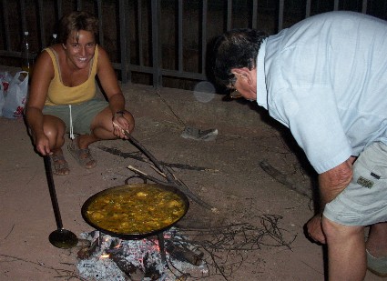 Paelles en l'Avinguda Font del Frare