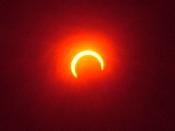 Eclipsi vist des d'Olocau de Carraixet