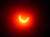 Eclipsi vist des d'Olocau de Carraixet