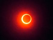 Eclipsi vist des d'Olocau de Carraixet