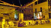 Cine a la Pla�a.